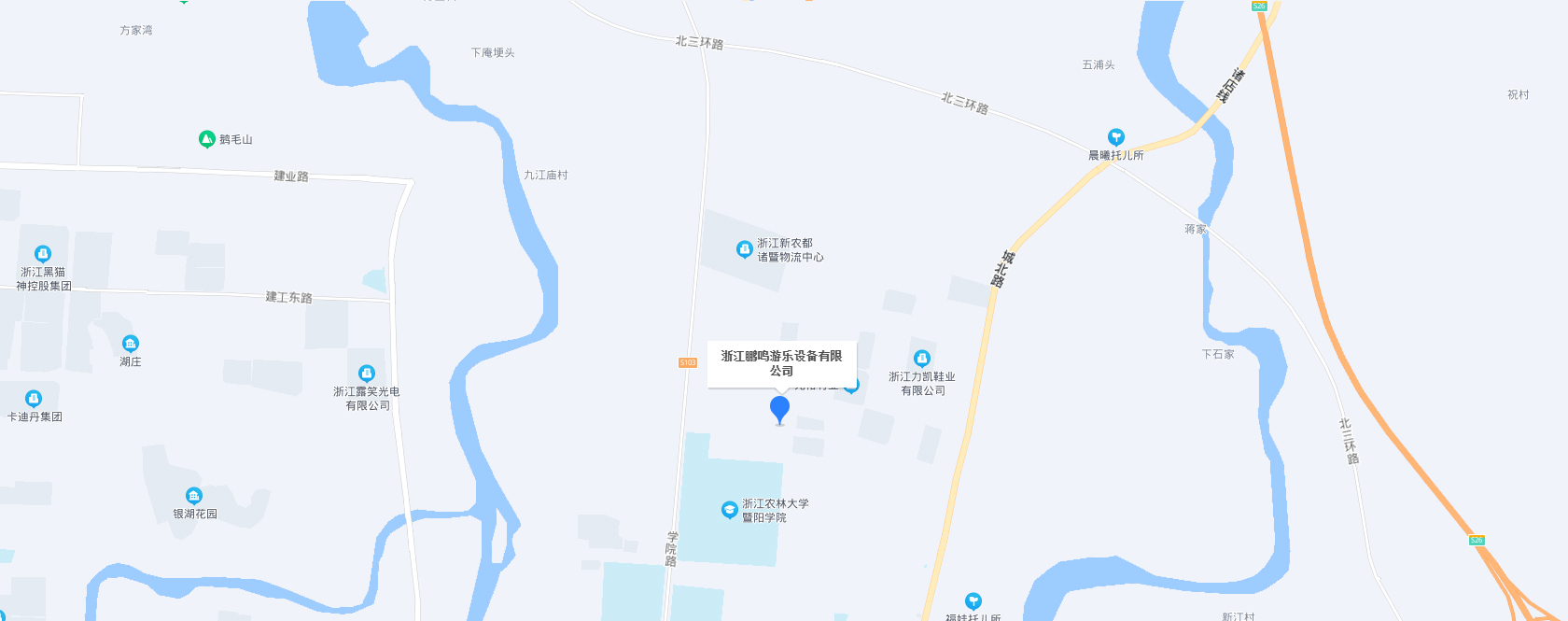 電子地圖-浙江鵬鳴游樂(lè)設(shè)備有限公司
