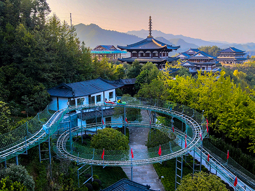 浙江衢州開(kāi)化根宮佛國(guó)文化旅游區(qū)-浙江鵬鳴游樂(lè)設(shè)備有限公司